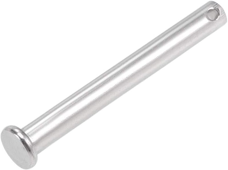 5pcs 8mm x 70mm Clevis Pins Flat Head 304 Stainless Steel Hinge Pins1