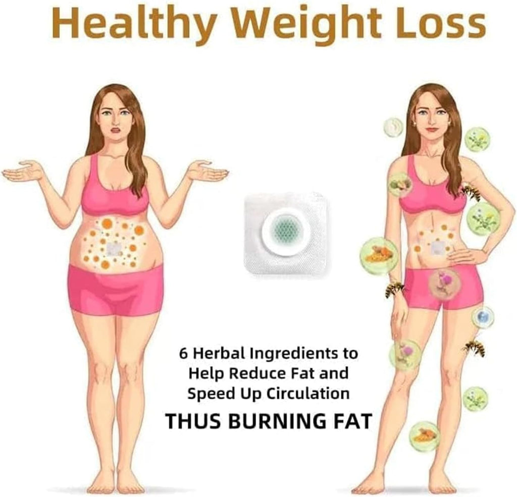 Bee Venom Slimming Patches Lymphatic Drainage Weight Loss For Women & Men 5 Box1