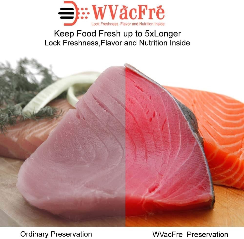 2 Pack Textured Vacuum Sealer Bags 28x1500cm BPA Free Heavy Duty Rolls2