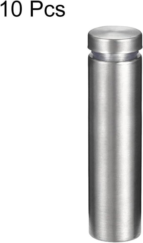 10pcs 16x60mm Standoff Screws Wall Mount Sign Holders Acrylic Glass Nails1