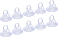 10pcs 45mm PVC Suction Cups Hanging Hooks Glass Screen Windshield Holder0