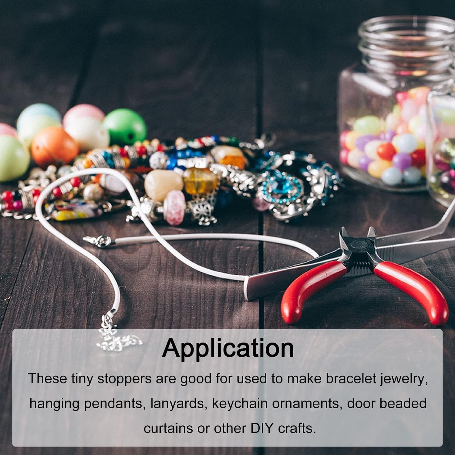 360pcs 3mm Round Crimp Beads Silver Tone Jewelry Spacer DIY Bracelet Making2