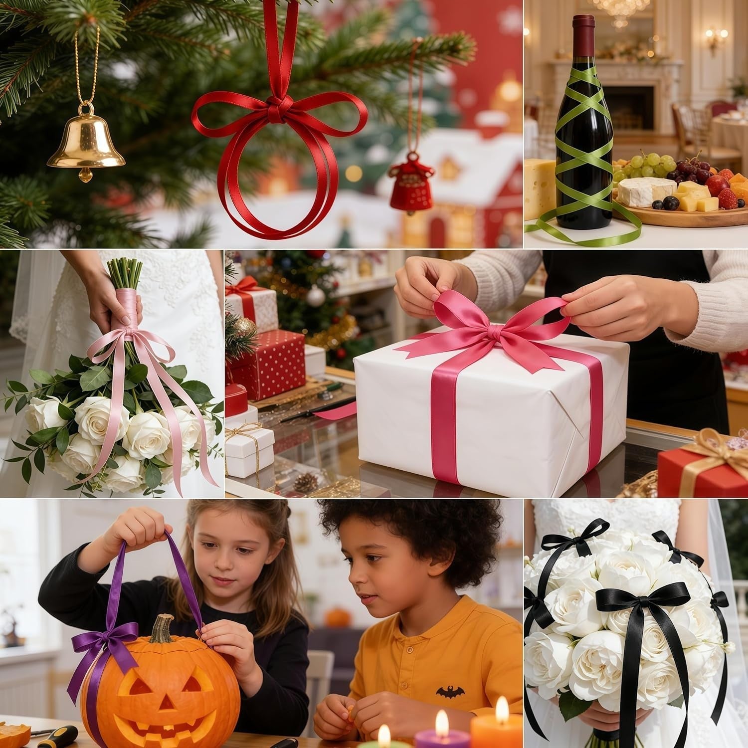 3mm x 91m Navy Blue Satin Ribbon Thin Dark Blue Gift Wrapping Craft Ribbon3