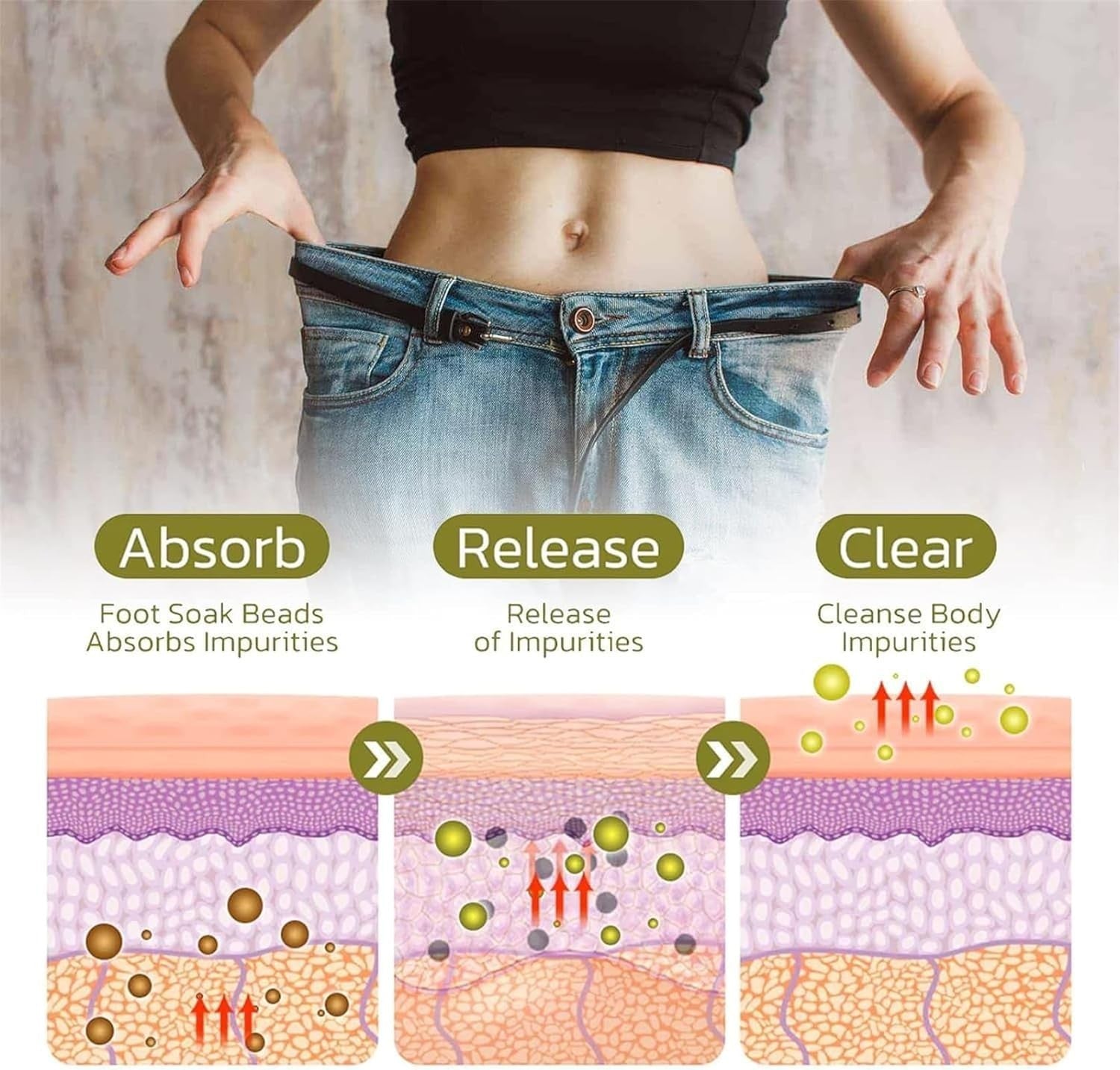 Bee Venom Slimming Patches Lymphatic Drainage Weight Loss For Women & Men 5 Box3