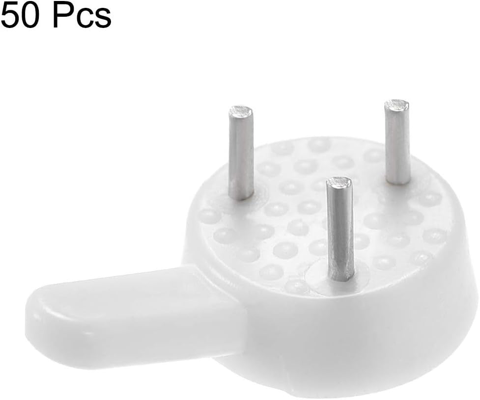 6lb Hardwall Picture Hangers Wall Mount Hooks Non-Mark Frame Hooks 50pcs2