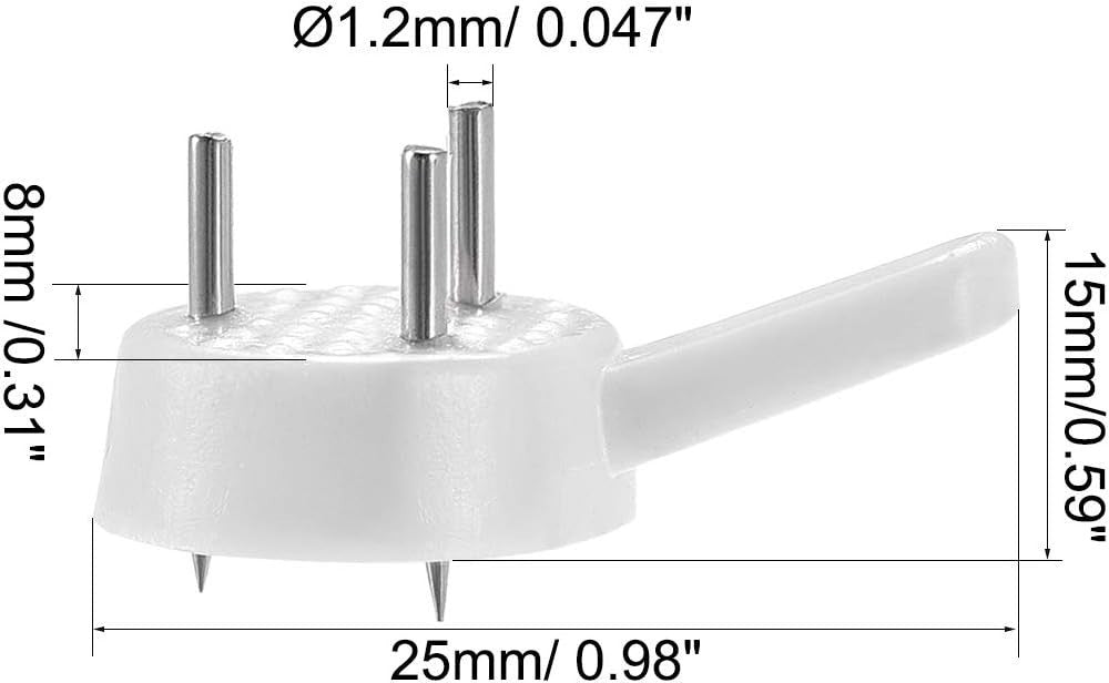 6lb Hardwall Picture Hangers Wall Mount Hooks Non-Mark Frame Hooks 50pcs1