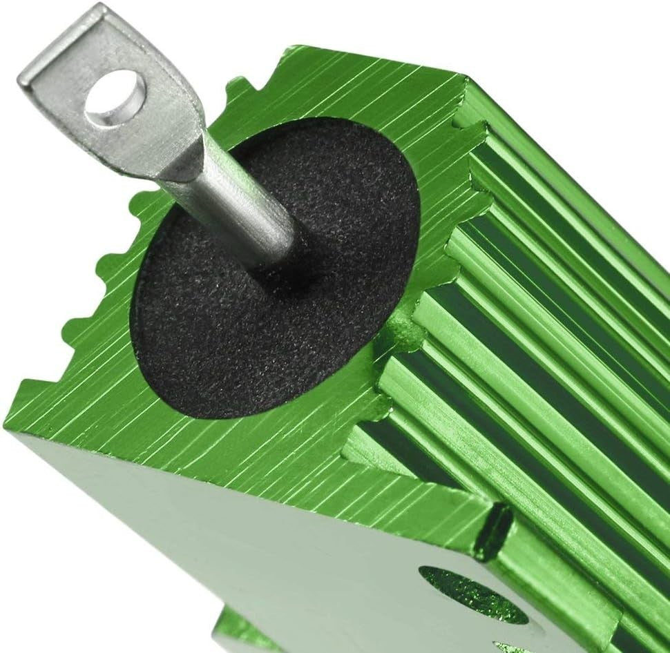 25W 1.2KΩ 5% Wirewound Aluminum Resistor Screw Tap Chassis Mounted3