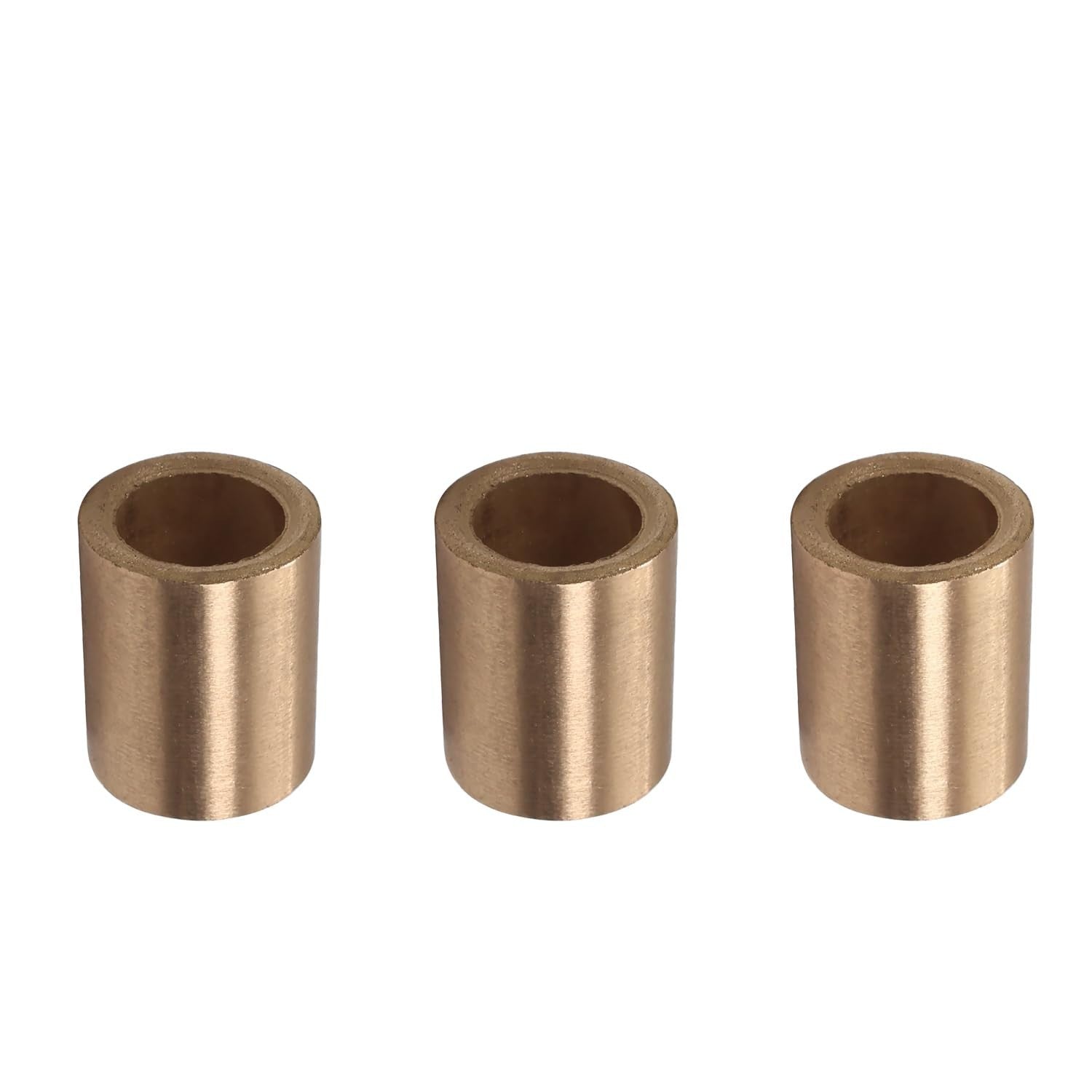 Aicosineg Bronze Plain Bearing Sleeve 14mm Bore 20mm OD 25mm Sintered 3pcs0